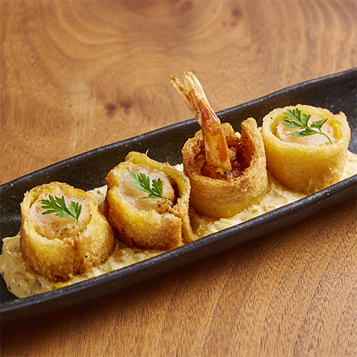 月のね 特製極太エビパン,Shrimp toast, 새우빵, 虾吐司