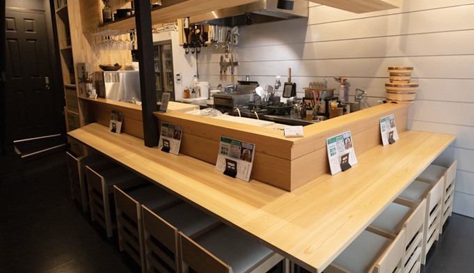 1F counter inside the store, 매장 1층 카운터, 店内一楼柜台